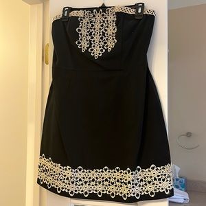 Strapless Black Dress